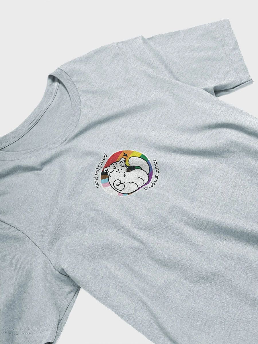 Round and Proud Manul Pride Version - Bella+Canvas Unisex T-Shirt product image (30)