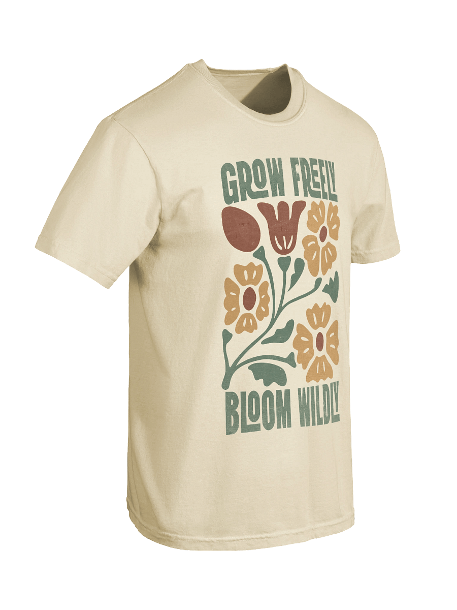 Vintage Floral Grow Freely Premium Unisex T-Shirt product image (21)