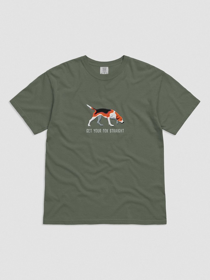 Get Your Fox Straight T-Shirt(Embroidered) of an American Foxhound(Tricolor) product image (21)