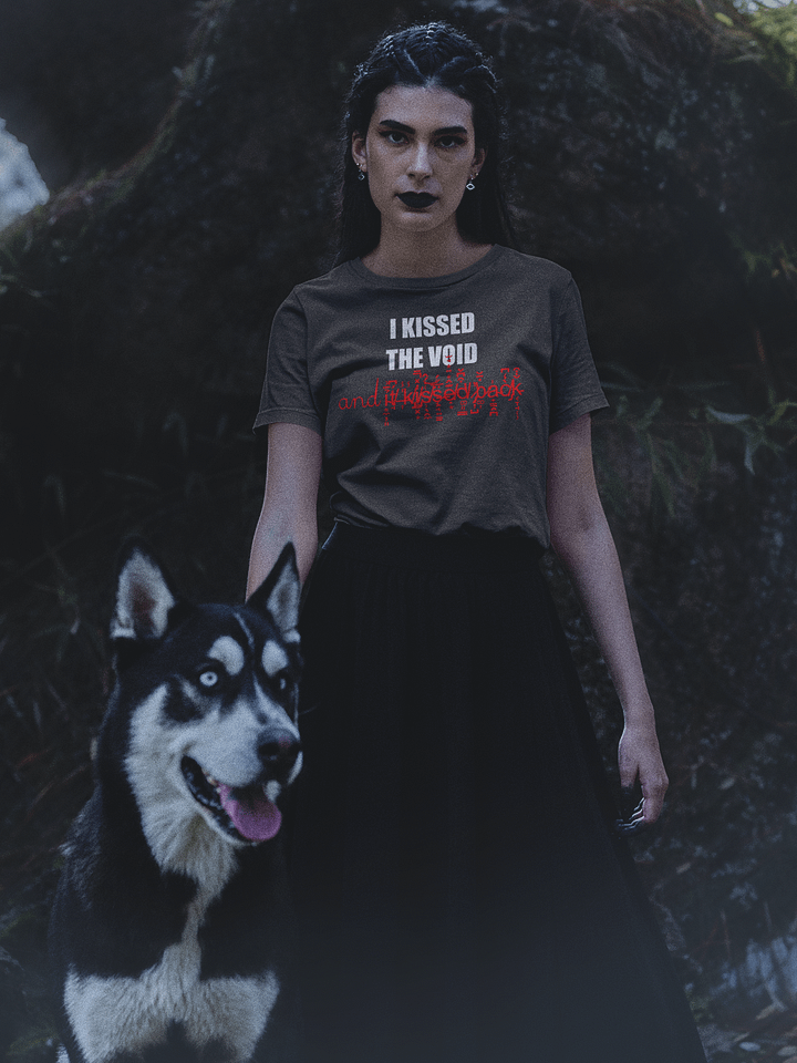 I kissed the void and it kissed back supersoft femme cut t-shirt product image (1)