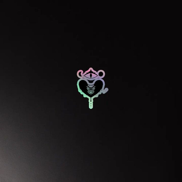 Chaos logo HOLOGRAPHIC STICKER product image (4)