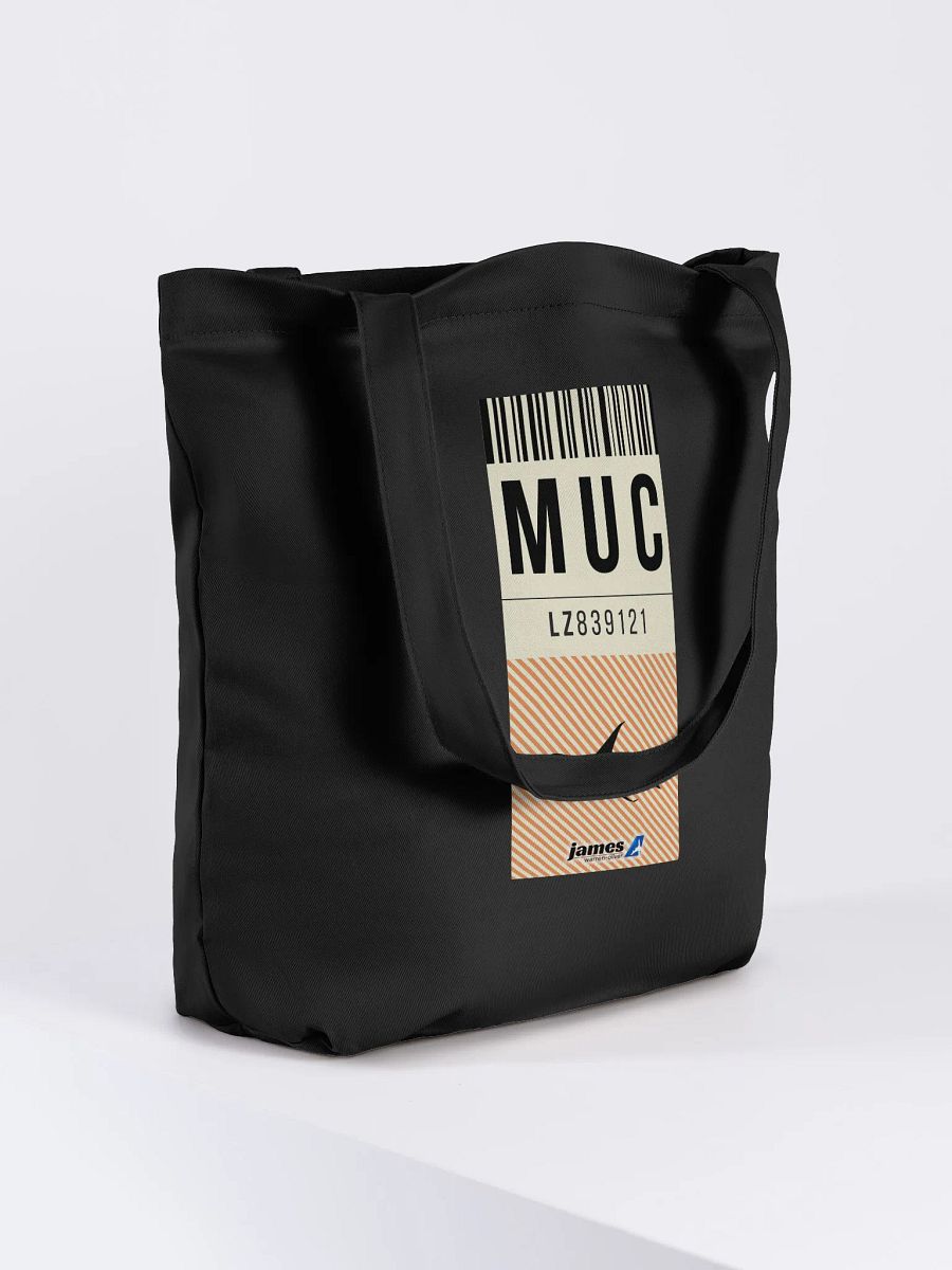 Munich (MUC) Stylish Luggage Tag Tote Bag product image (4)