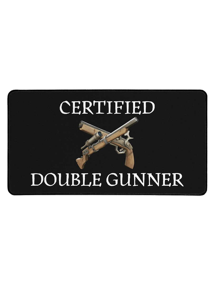 Certified Double Gunner Mousepad product image (1)