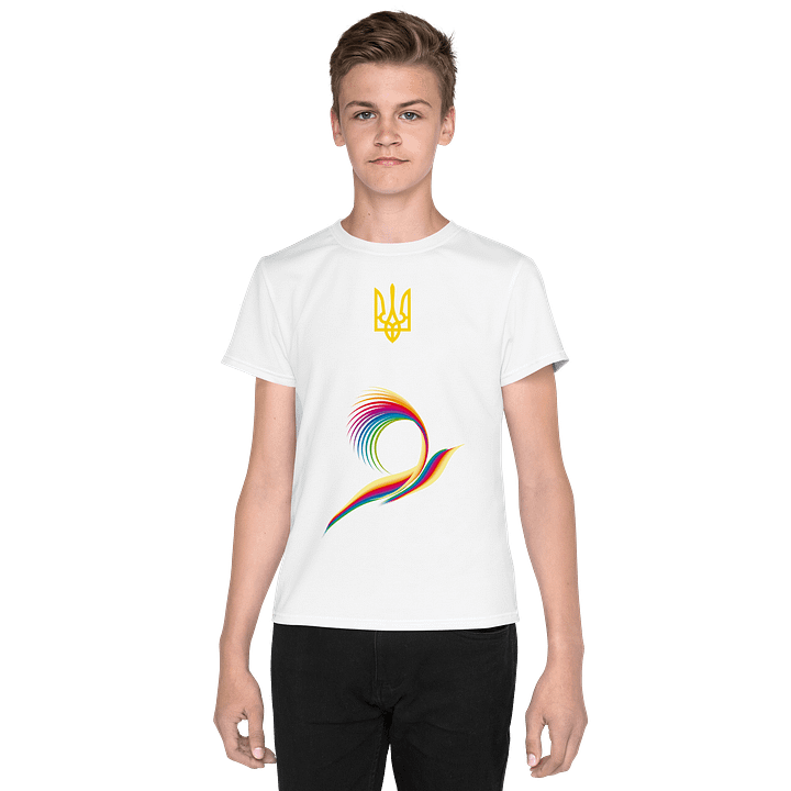 For All-Over Print Youth Crew Neck T-shirt: product image (1)