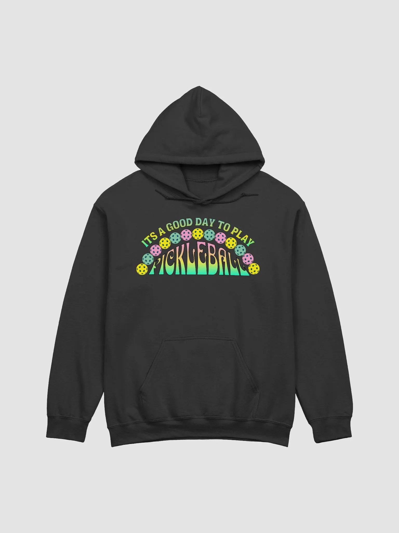 It's A Good Day To Play Pickleball Half Moon Hoodie product image (1)