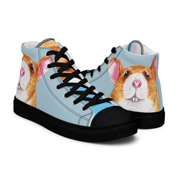 Worried rat High Top Canvas Shoes (womens) product image (2)