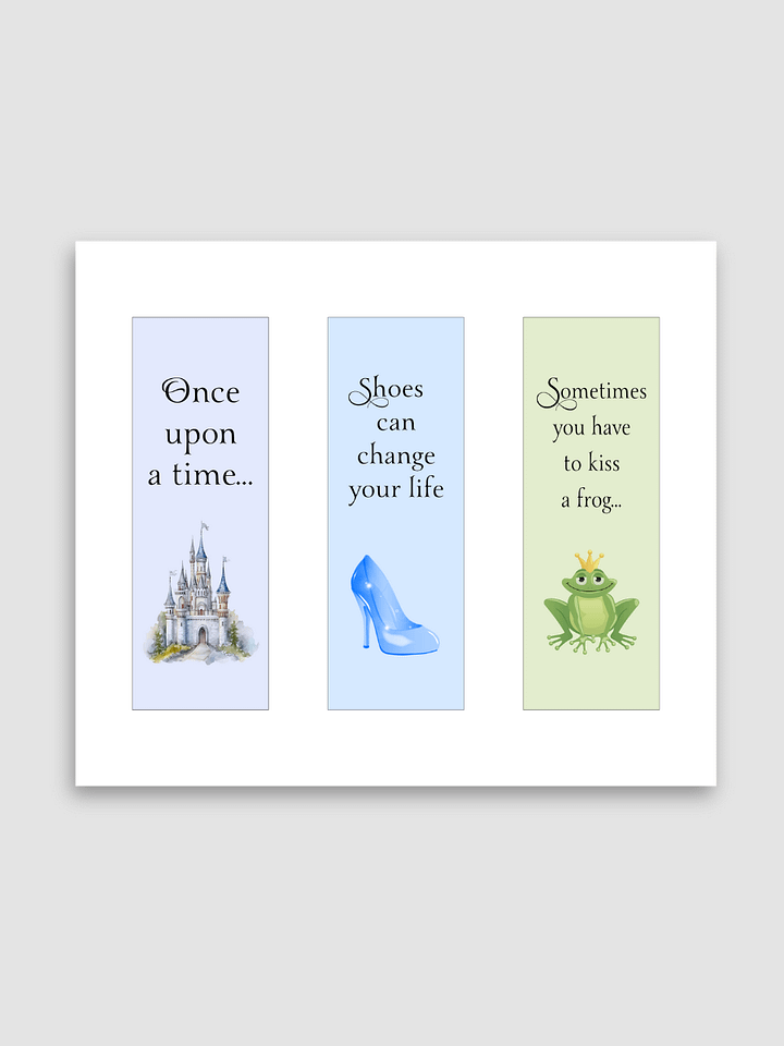 Fun Fairytale Quote Bookmarks product image (1)