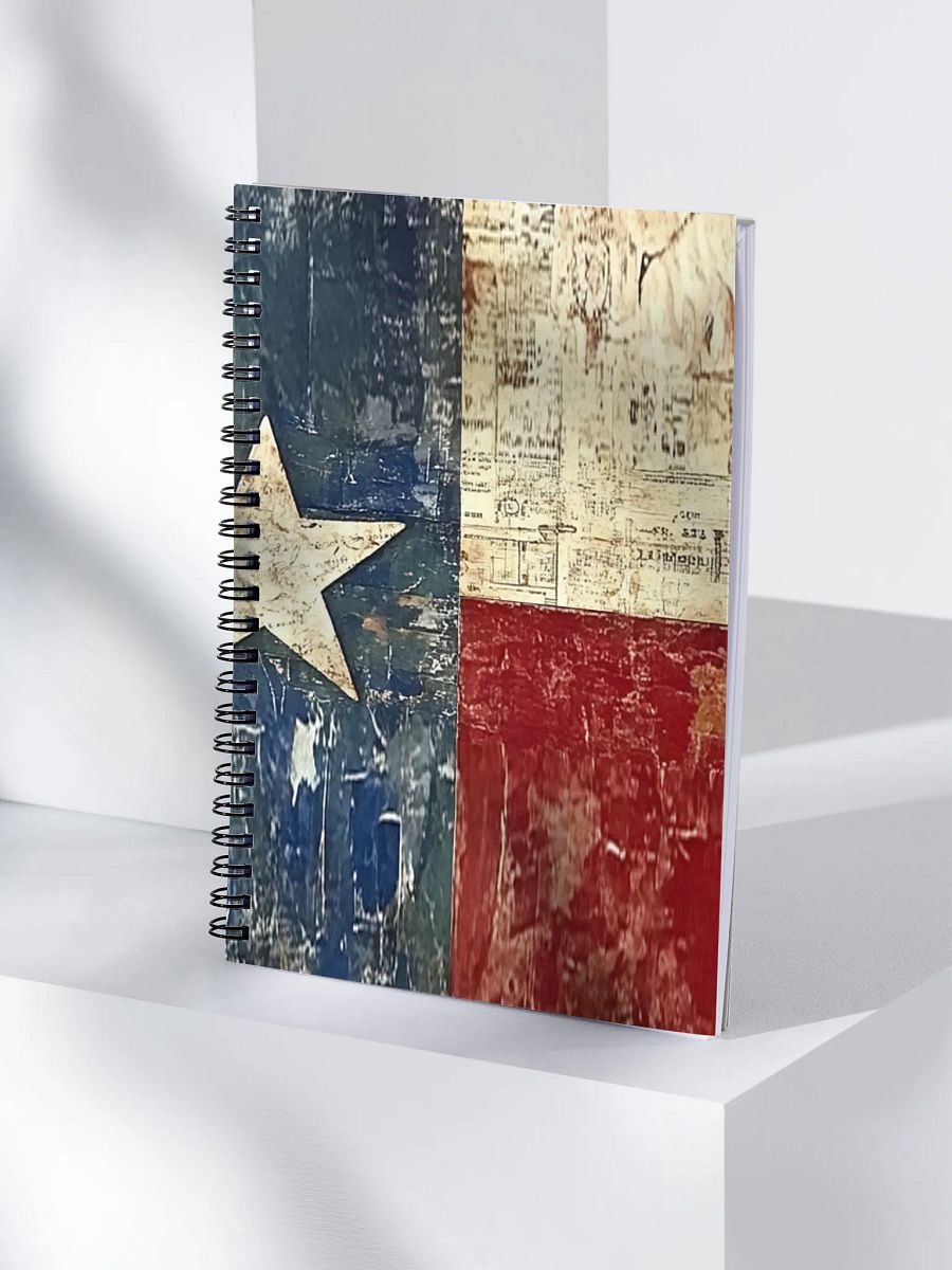 Vintage Texas Flag: Spiral Notebook product image (4)