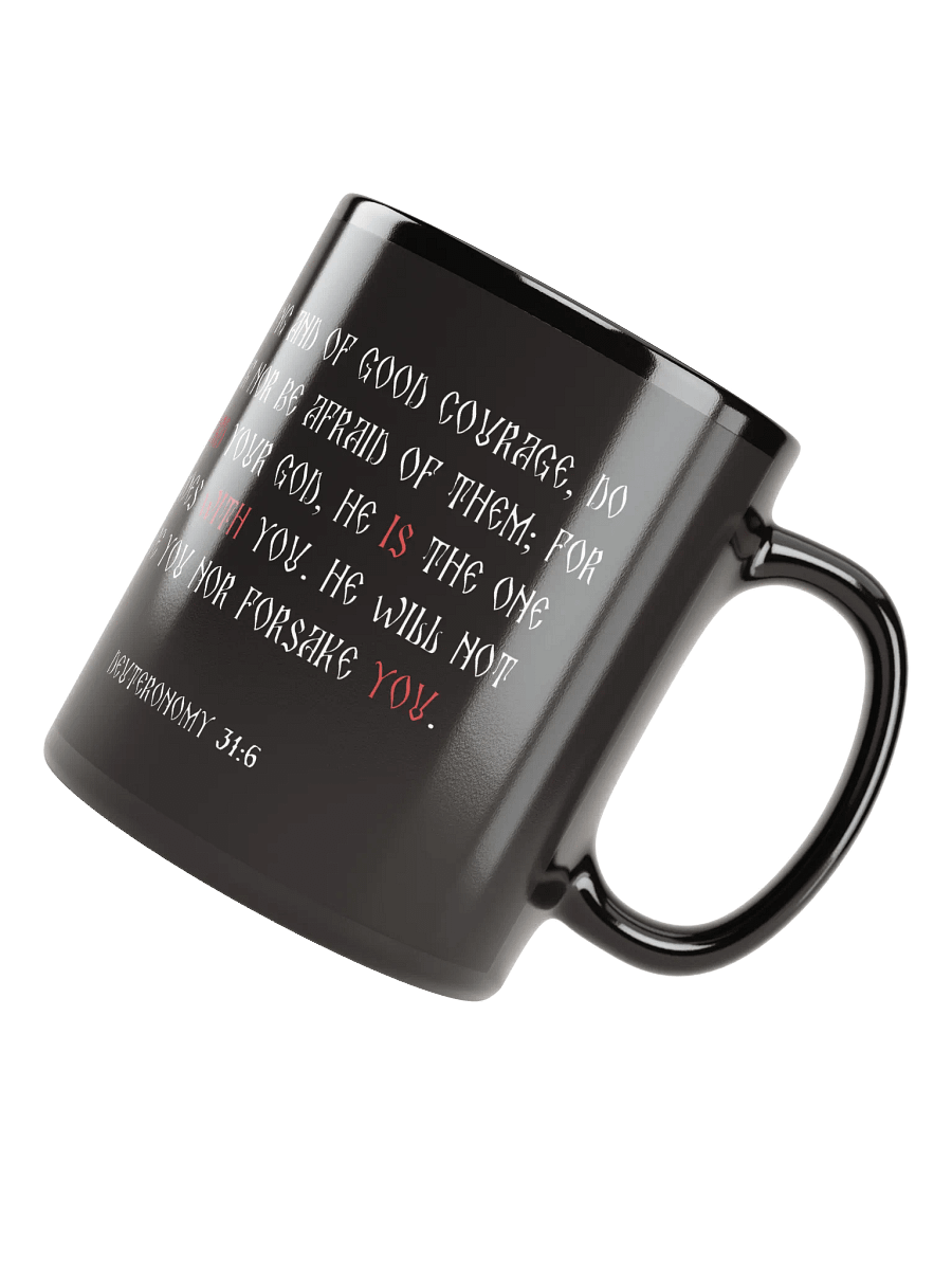 Divine Cross Black Mug product image (6)