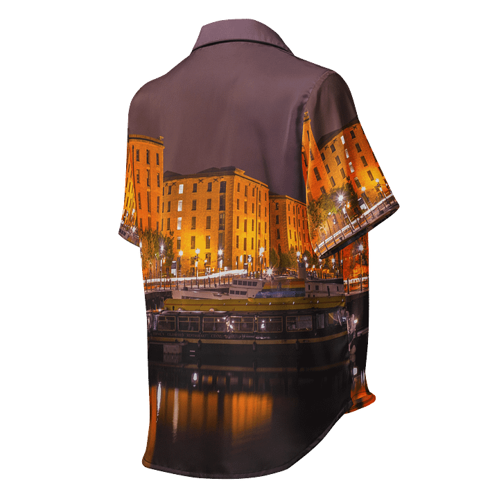 'Somewhere in the City' Silky Pyjama Top product image (2)