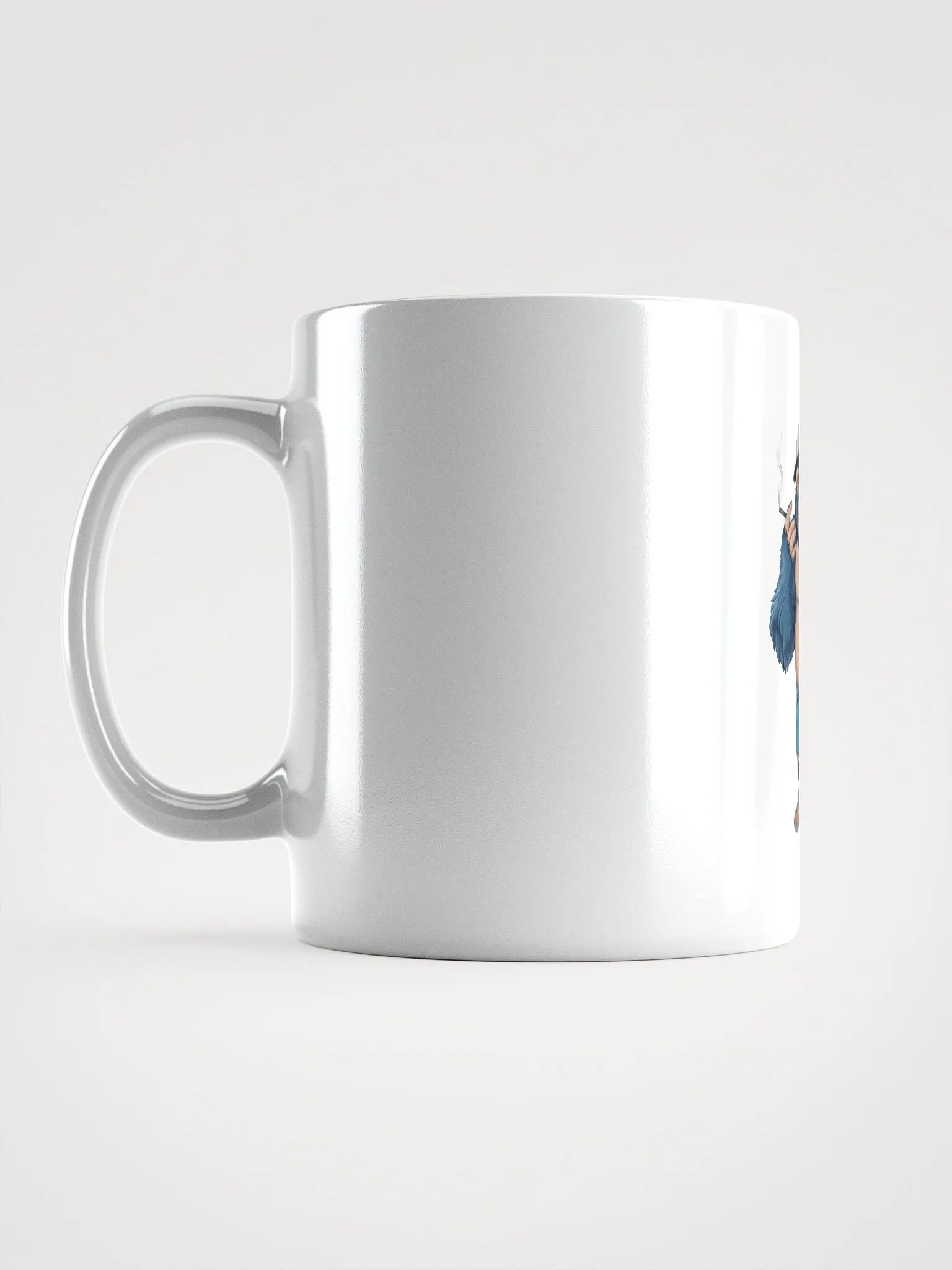 Blue Gorilla White Glossy Mug product image (6)
