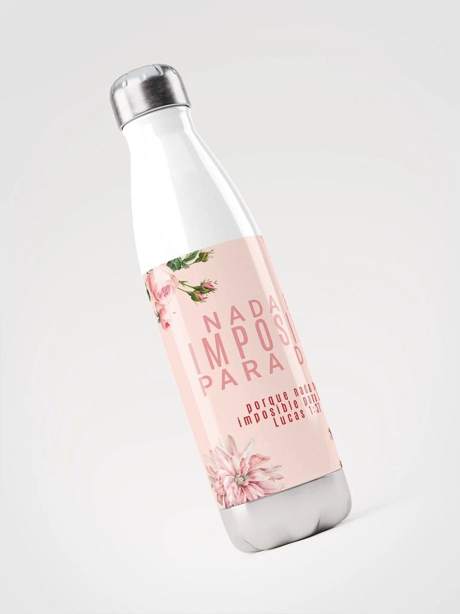 Nothing is Impossible Stainless Steel Water Bottle product image (3)