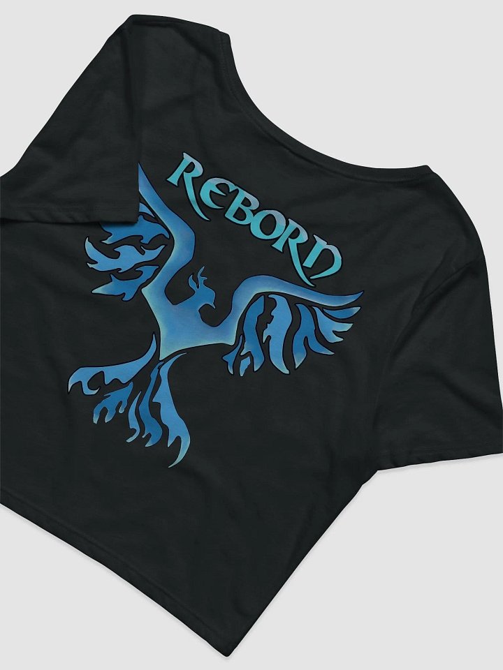 Ice Phoenix Reborn crop tee product image (2)