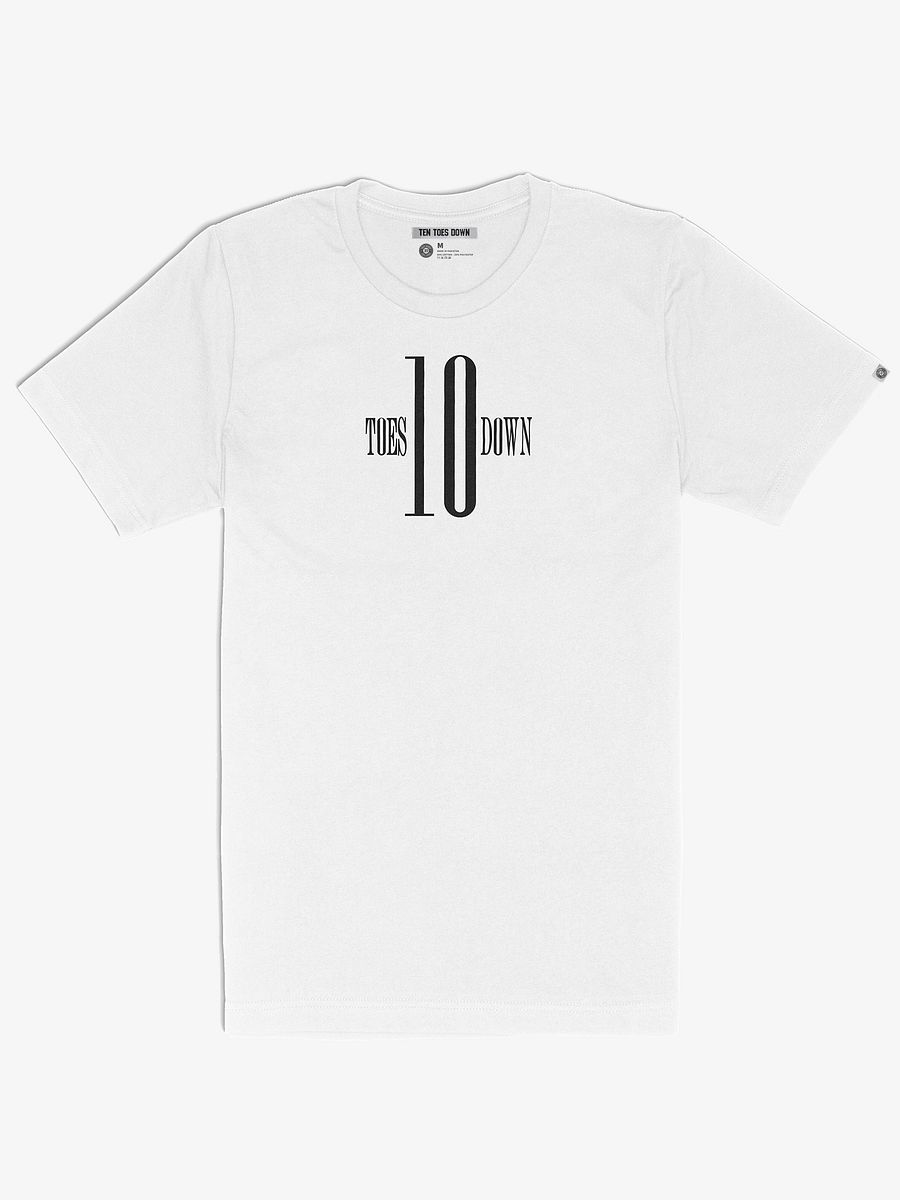 Ten Toes Down Original White T-Shirt product image (1)