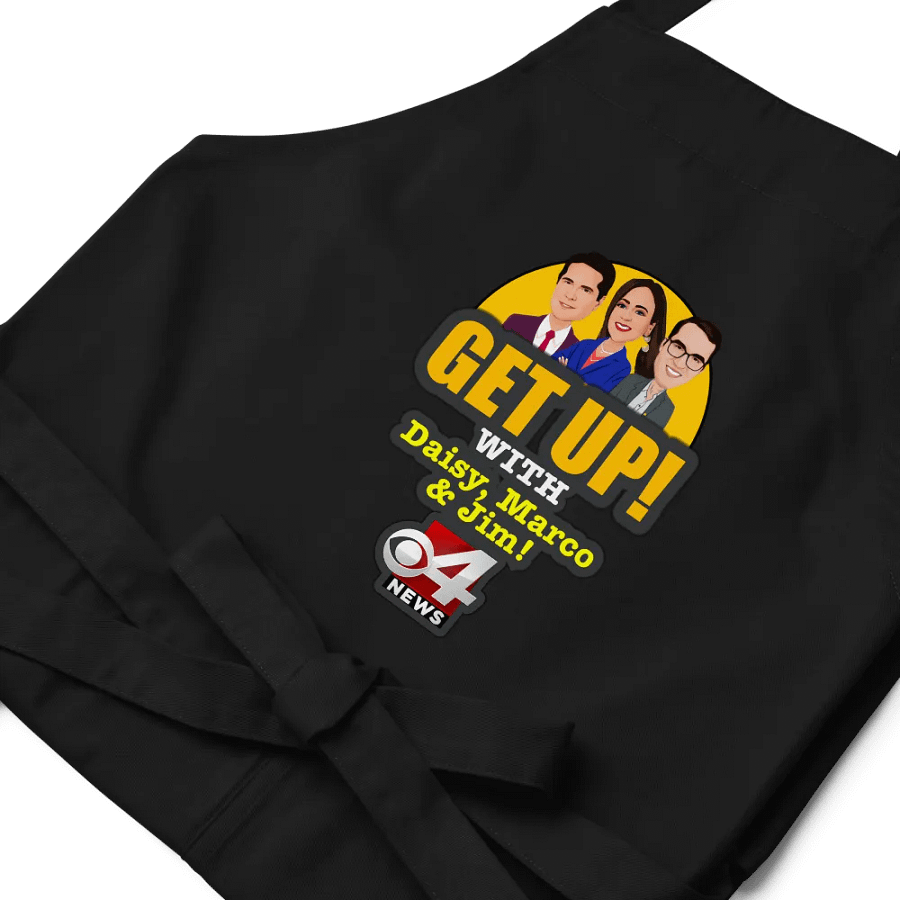 Get Up! With Daisy, Marco & Jim Organic Cotton Apron product image (5)
