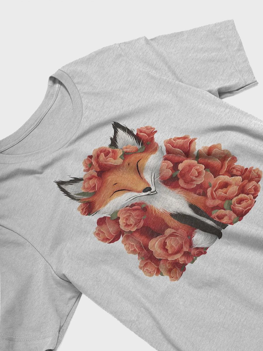 Fox and roses t-shirt product image (3)