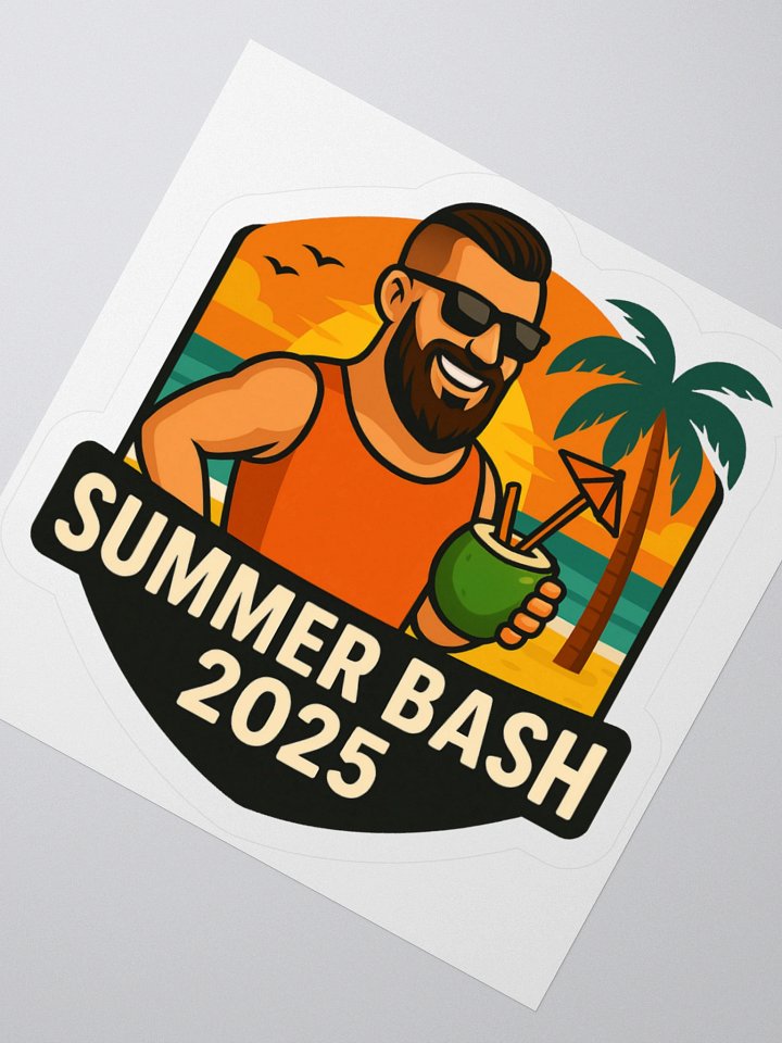 Summer Bash High King 2025 Sticker product image (4)