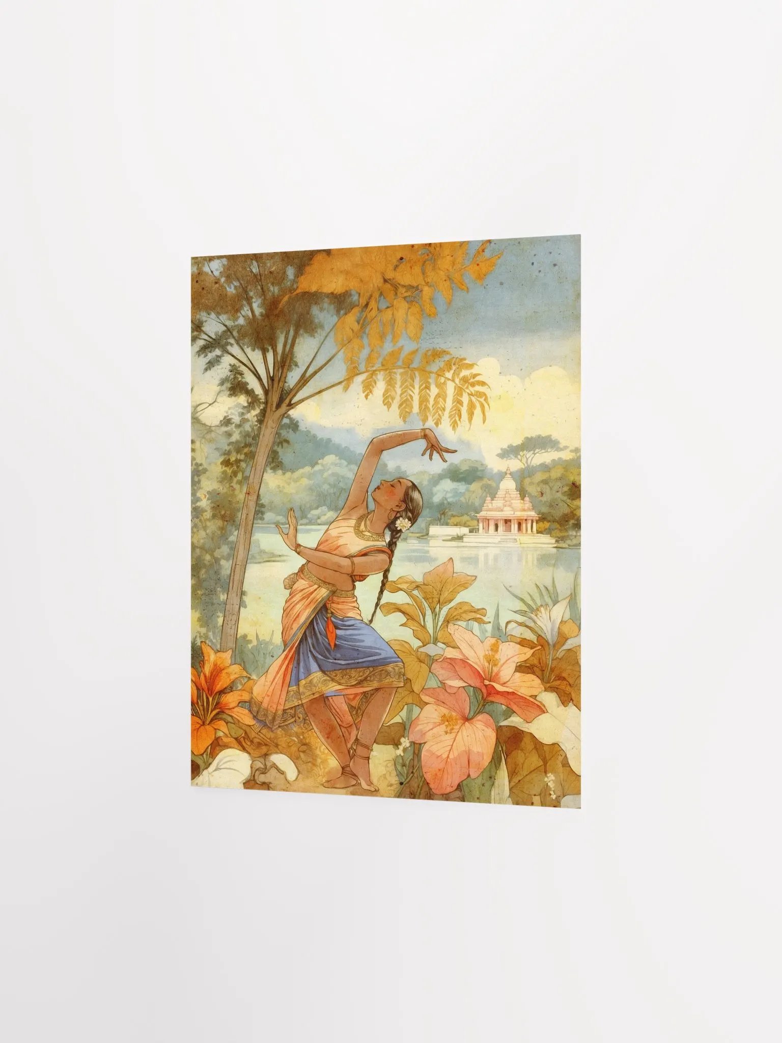 Dance to Mahadev - Retro illustration poster product image (7)