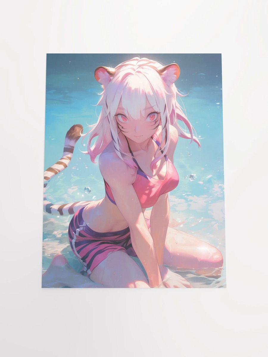 Tiger Anthro Water Sparkle Poster product image (4)