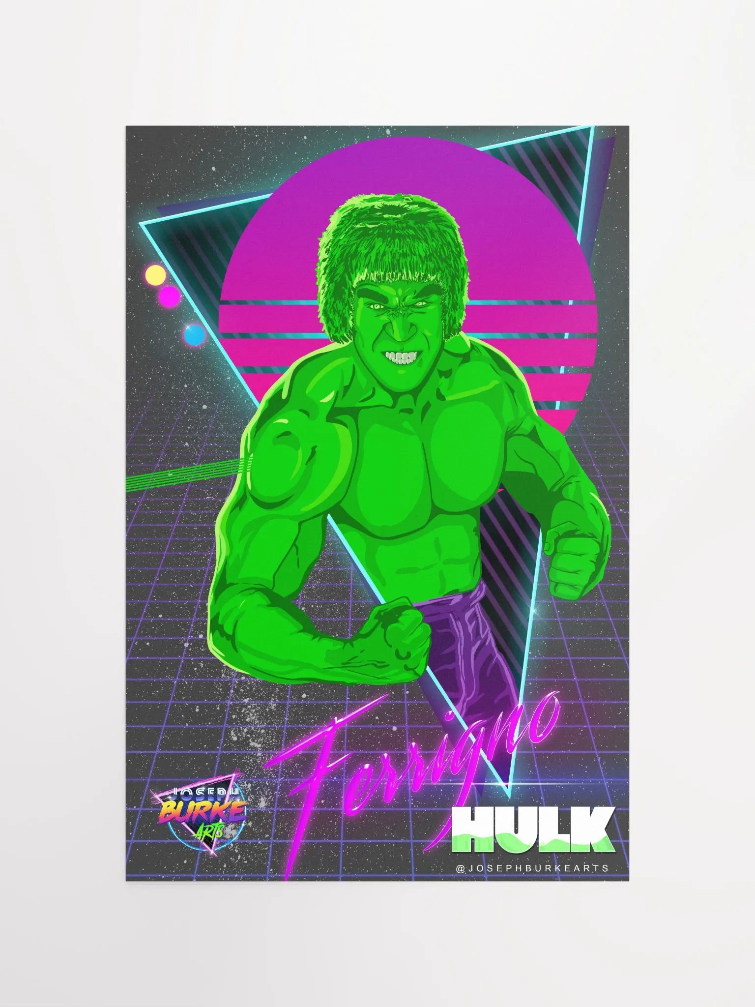 Lou Ferrigno Hulk 12x18 Fine Art Print product image (4)