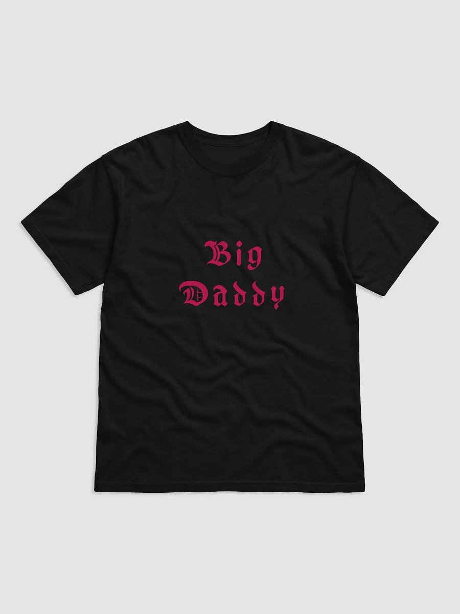 Stylish 'Big Daddy' Black T-Shirt by Jogadoos product image (1)