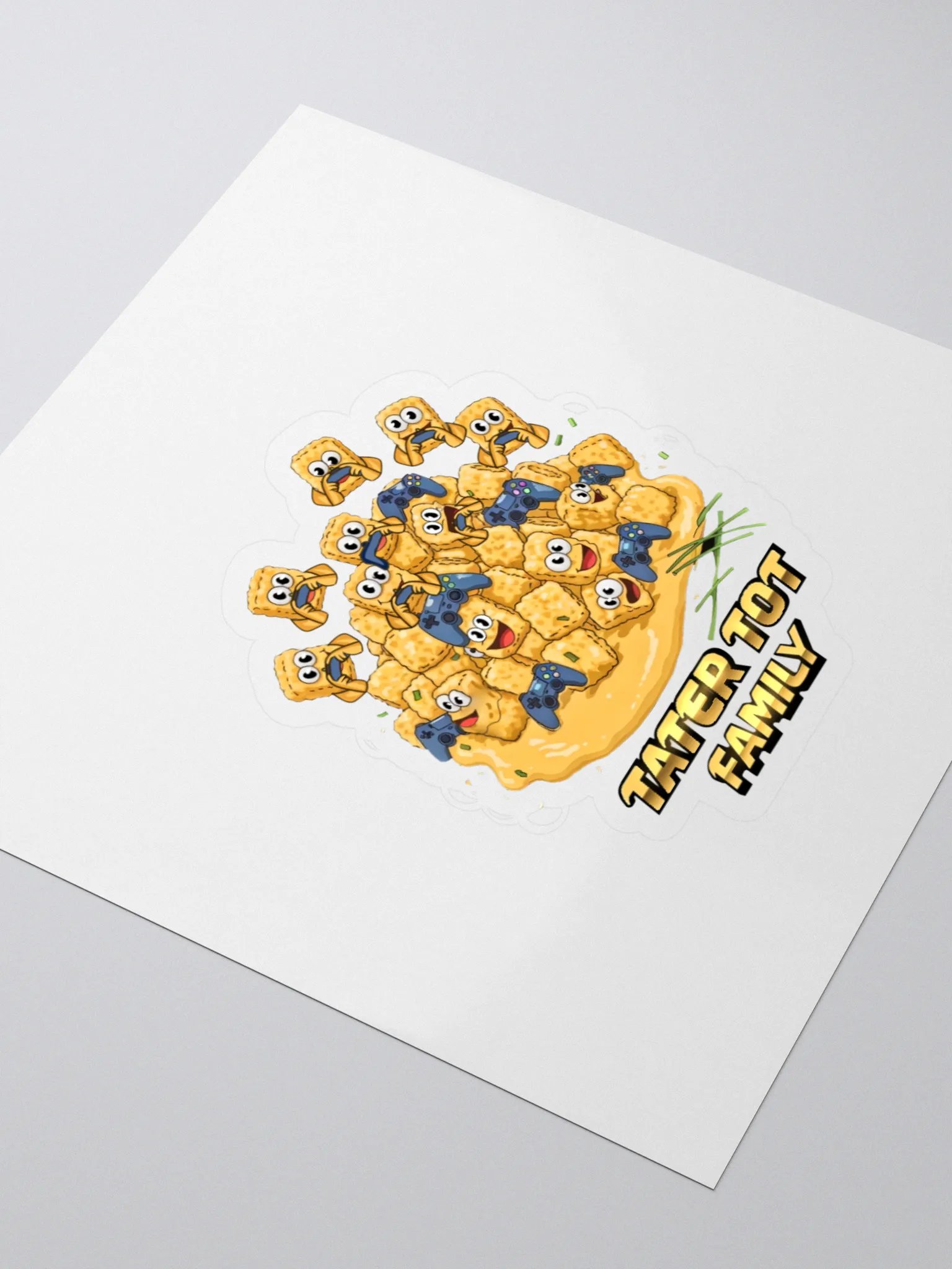 Tater Tot Sticker! (non holo) product image (3)