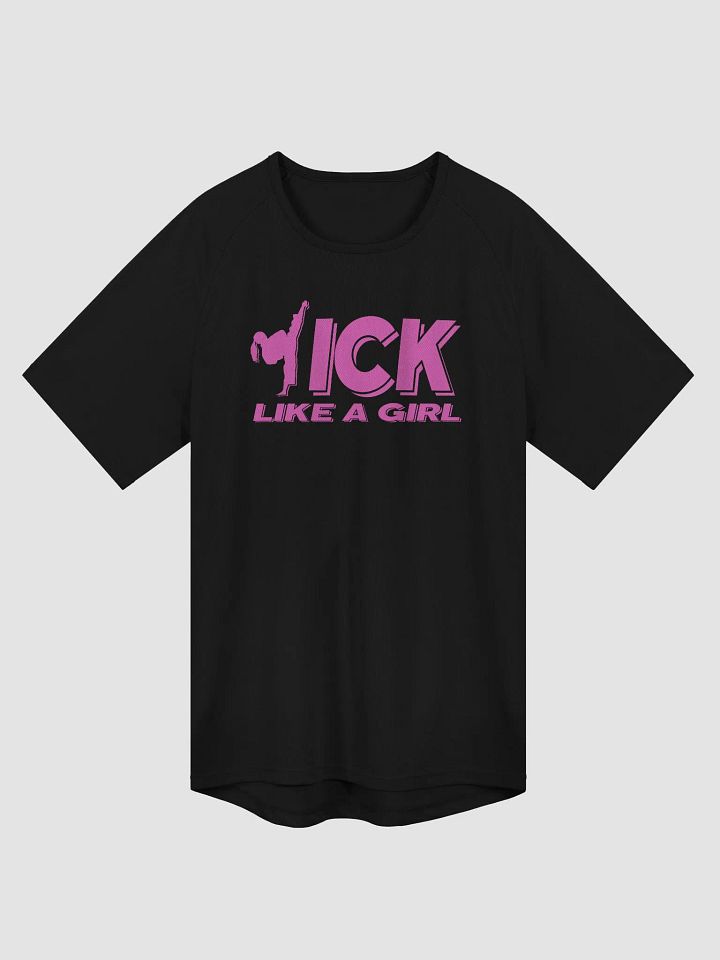 Kick Like a Girl Martial Arts Unisex Sports Jersey T-Shirt product image (1)