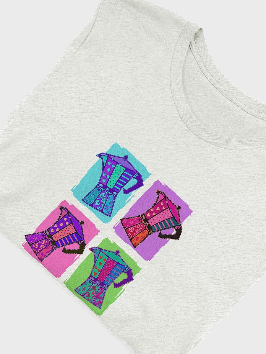 Pop-art Moka Print T-shirts product image (13)