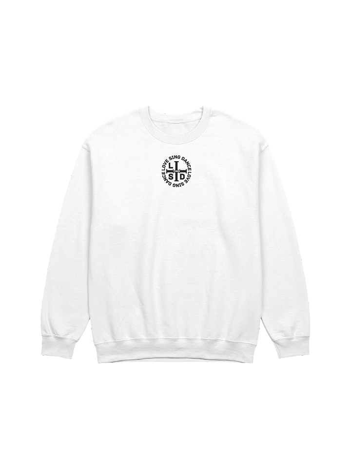 LSD TRIBE "Love Sing Dance" Mystic Sweatshirt {Black Emblem} product image (1)