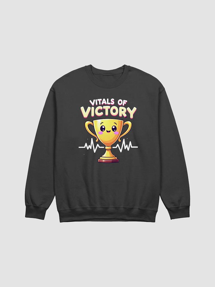 heartbeat trophy, Kawaii Vital Victory Trophy Sweatshirt product image (3)