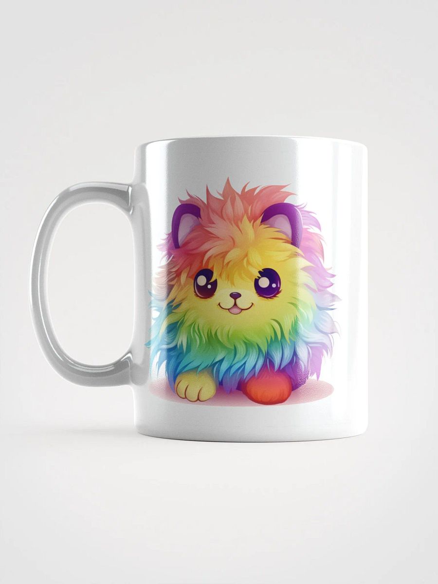 Fuzzy Ball of Love in a Rainbow of Colors Mug product image (6)