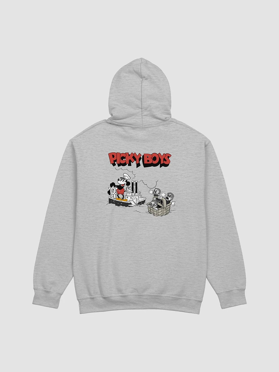 Mouse Boat Two Sided Hoodie (Grey) product image (3)