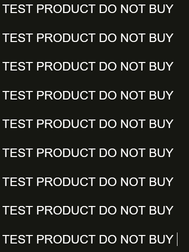 TEST PRODUCT DO NOT BUY product image (1)