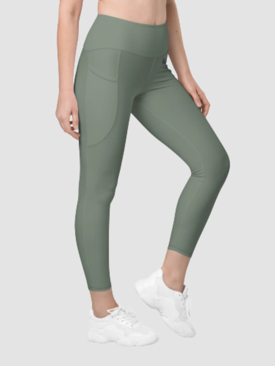 Leggings with Pockets - Sage Green product image (4)