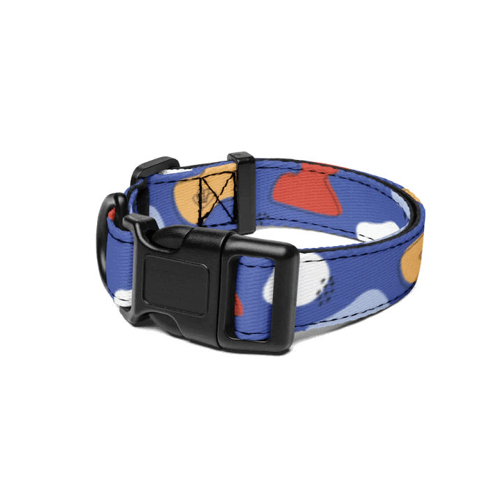 GINGERHAWK SIGNATURE PATTERN DOG COLLAR product image (1)