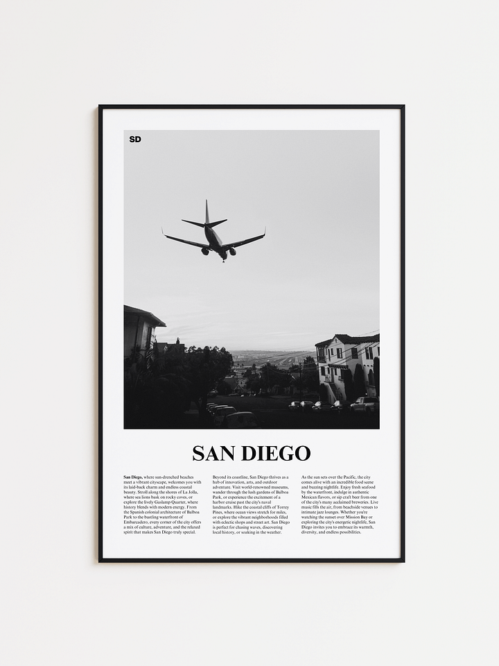 San Diego 04 Newspaper Poster product image (1)