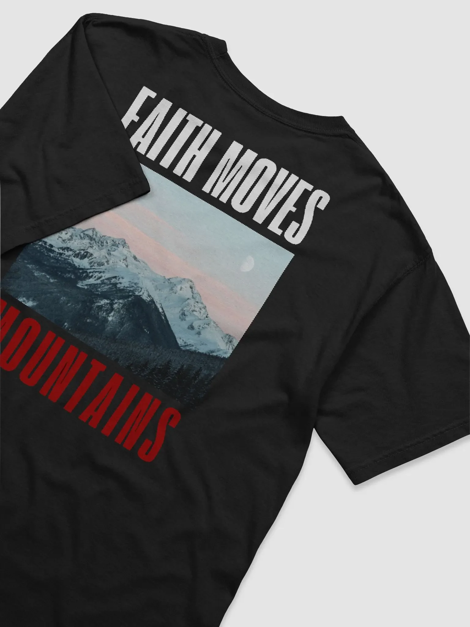 Faith Moves Mountains - T-shirt product image (10)