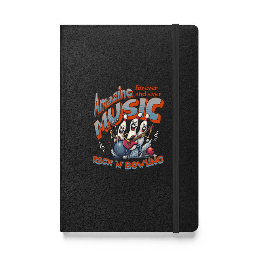 Amazing Music Rock N Bowling Hardcover Journal product image (1)