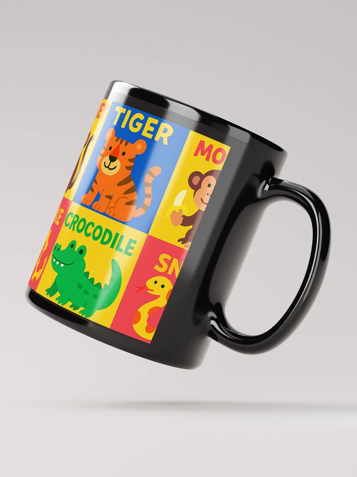 Vibrant Animal Kingdom Glossy Mug product image (2)