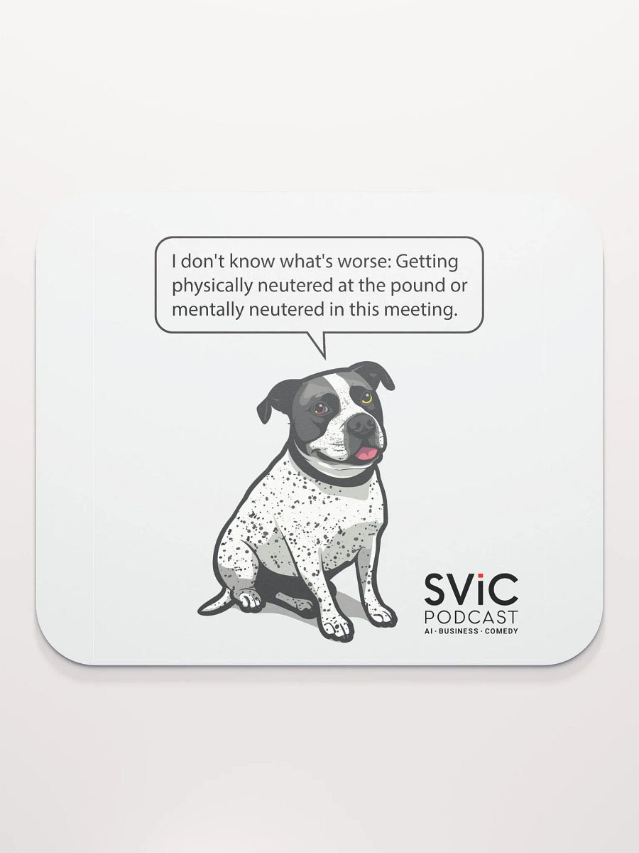 Senior Fetch Reporter Mouse Pad product image (2)