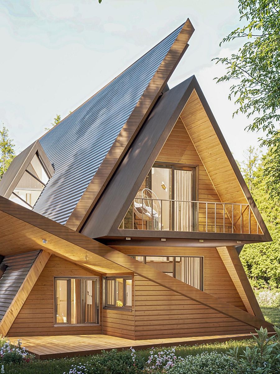 A Frame House 027 - Drawings\Blueprints CAD + PDF + 3D Model product image (3)