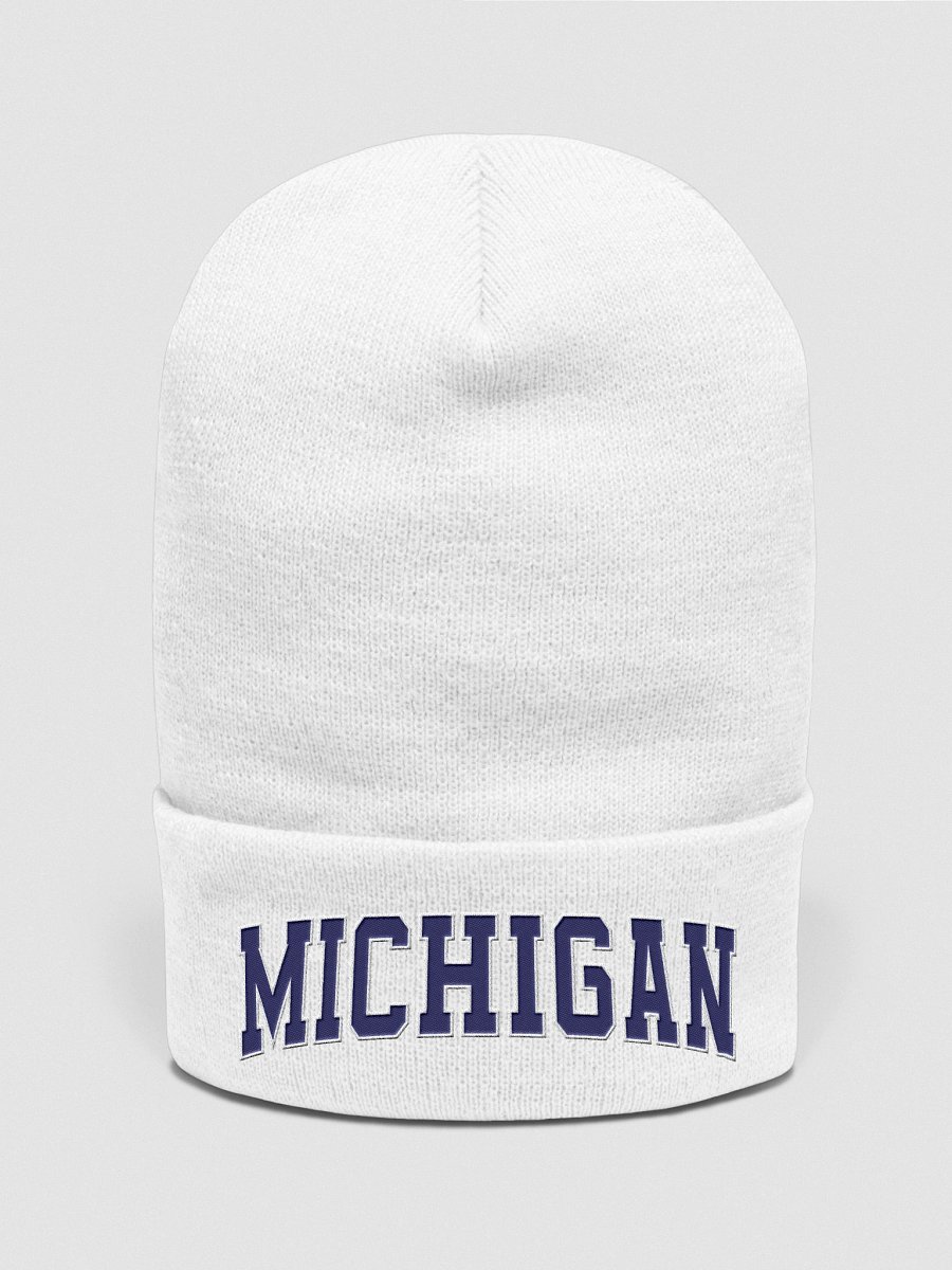 Michigan Vintage Stylish Cuffed Beanie product image (2)