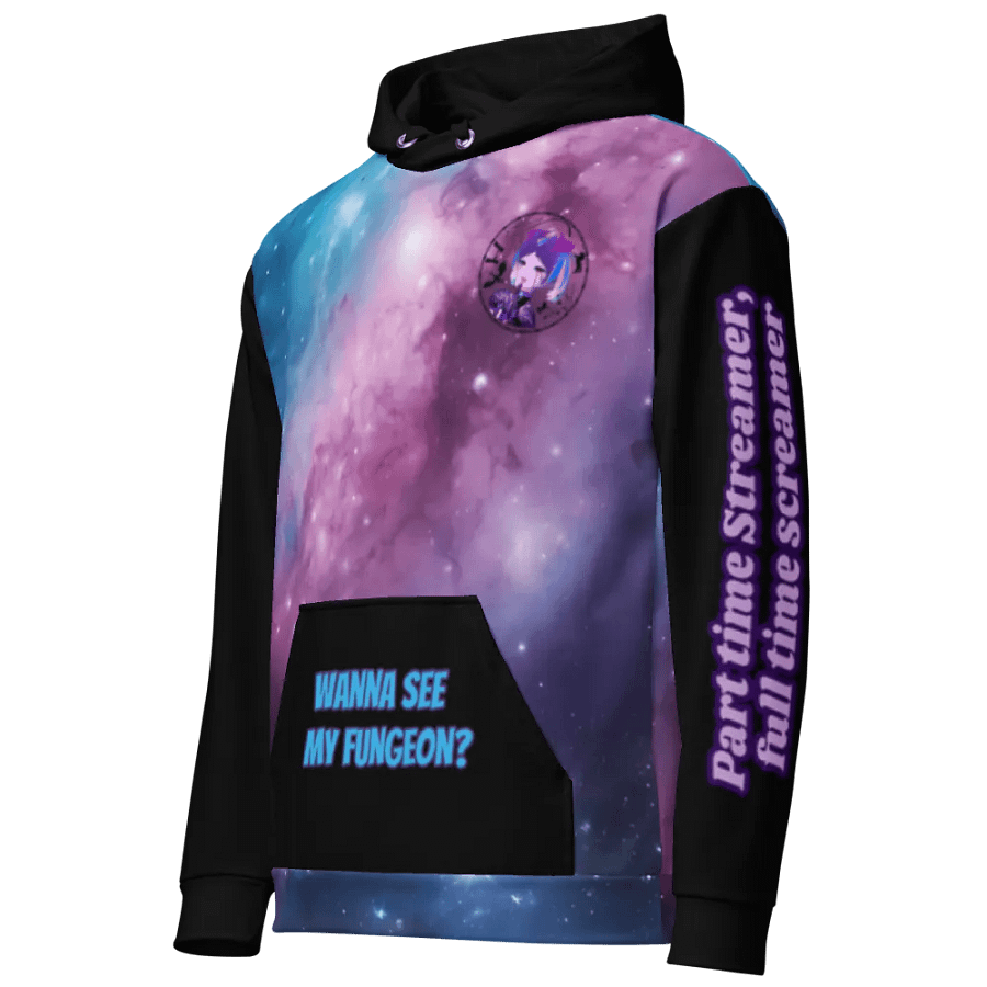 Premium Galaxy Hoodie w/ Crown product image (2)