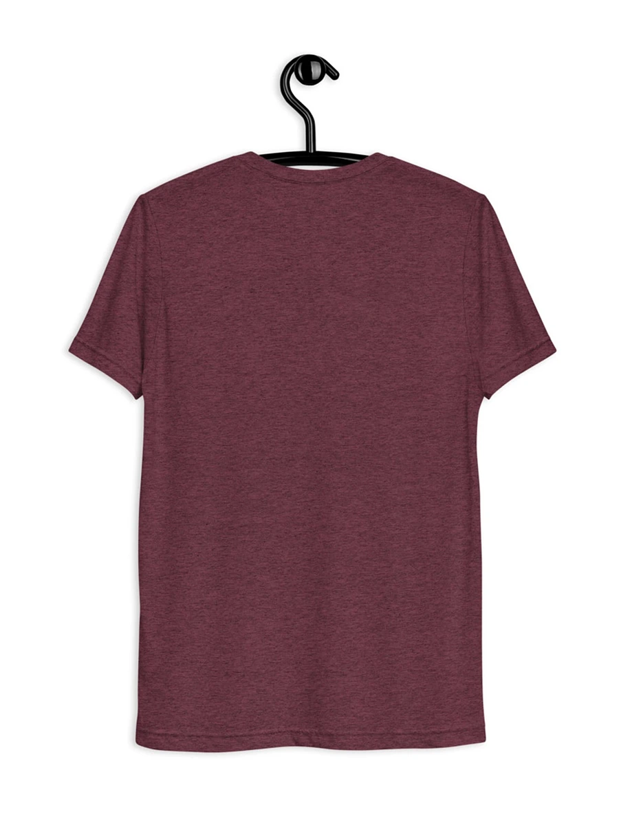 Background Noise Tee – Maroon Triblend product image (3)