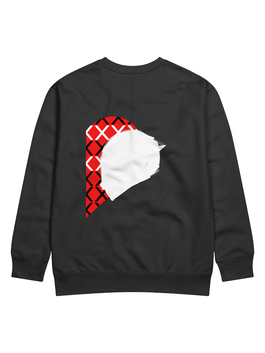 Matching Road Helmet Heart (White-Right) | Crewneck product image (1)