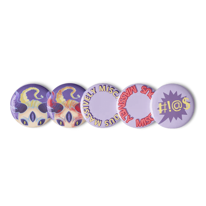 Disappoint-Your-Parents Pin Pack product image (3)