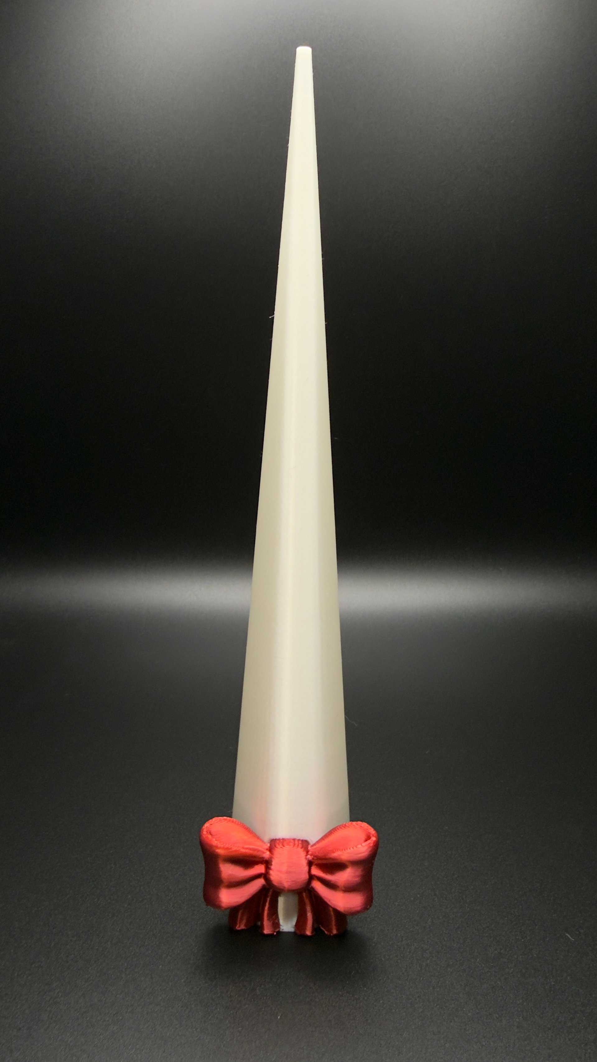 7 inch Ribbon Base Ring Cone product image (1)