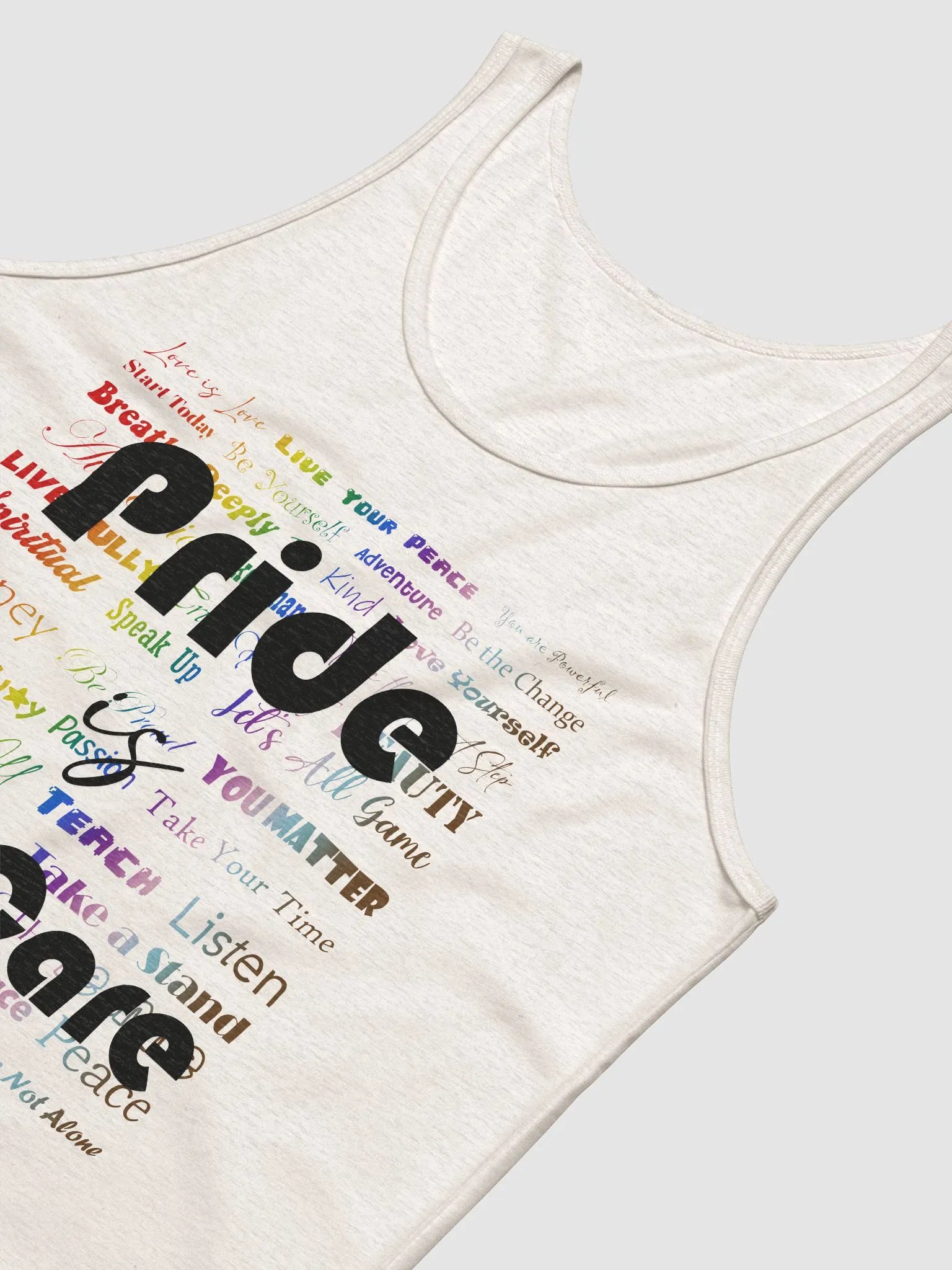 Pride is Self Care Tank Top (Light Colors) product image (7)