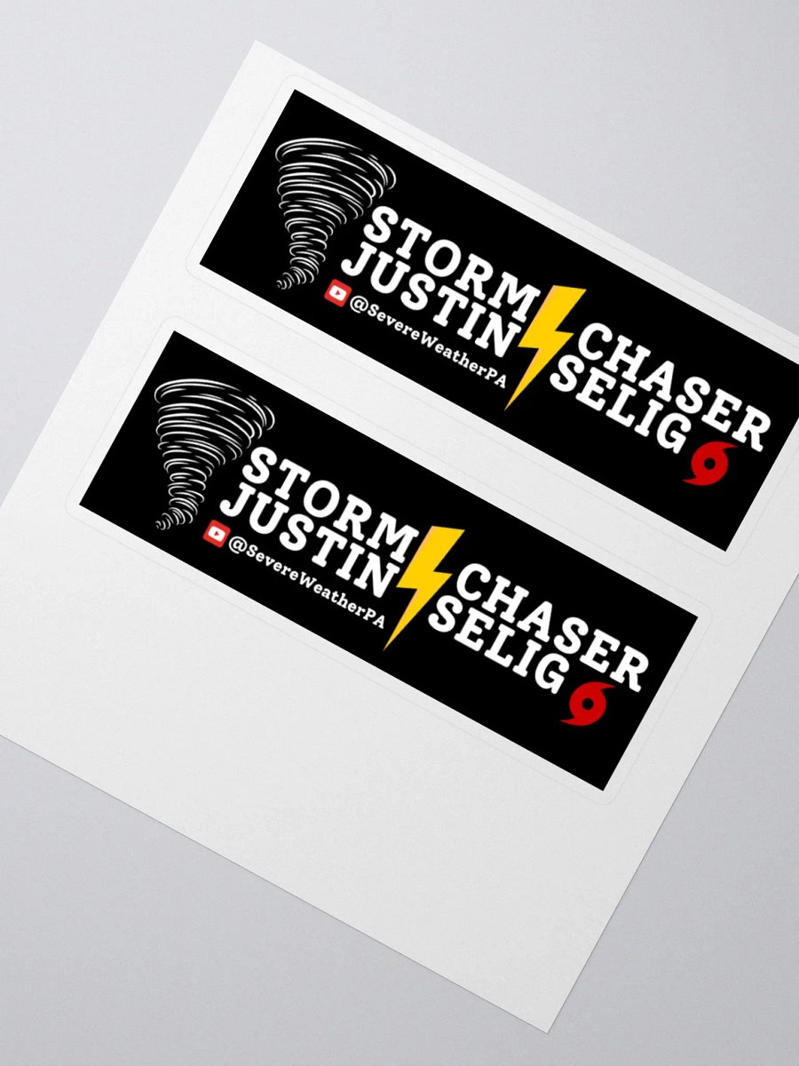 Storm Chaser Justin Selig Logo Stickers product image (4)