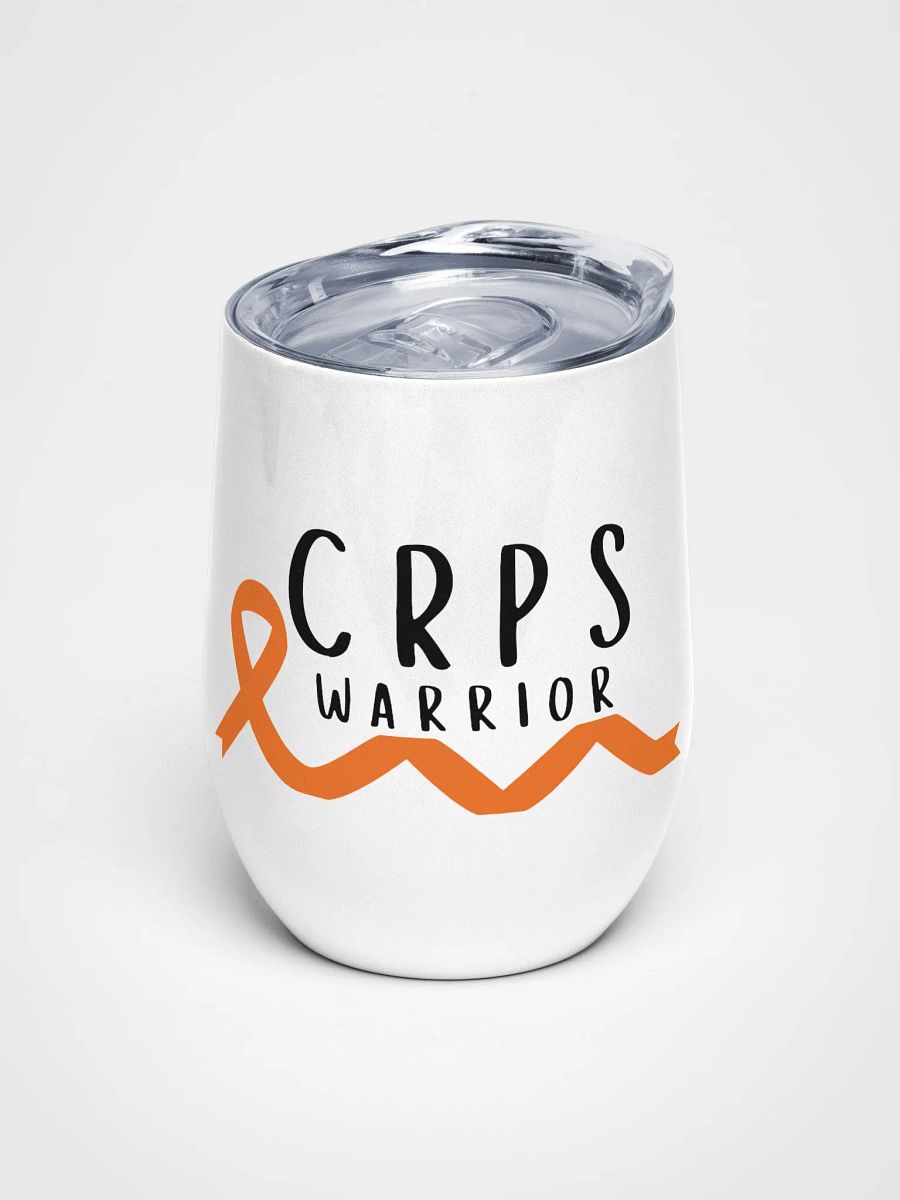 CRPS Warrior Bottom Ribbon stainless steel Tumbler (12oz) product image (1)